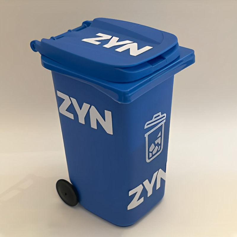 Mini Desktop Zyn Disposable Ashtray 2000+ sold Zyn Mini Trash Can