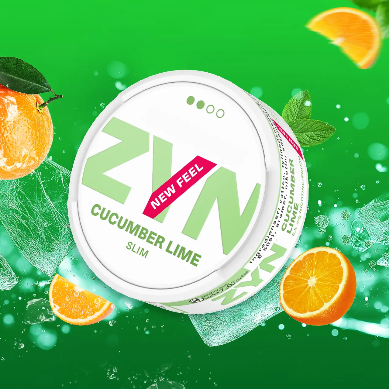 ZYN EU Cucumber Lime Slim 6.5mg