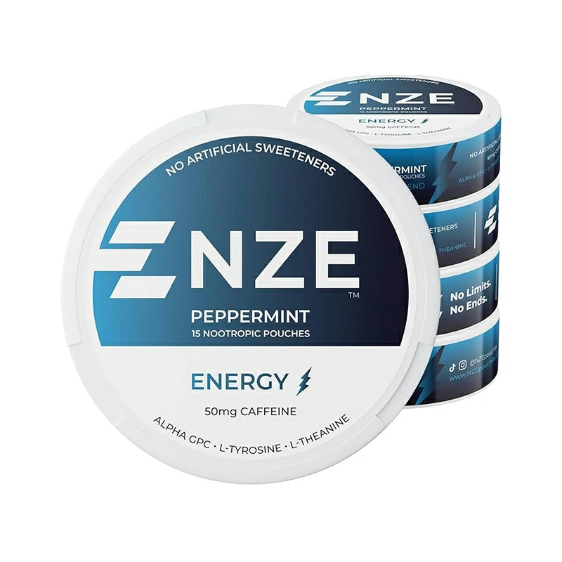 NZE Nootropic Pouches 50mg-All Flavors